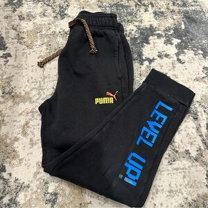Puma Boys Fleece Jogger Pant Size Small *flawed